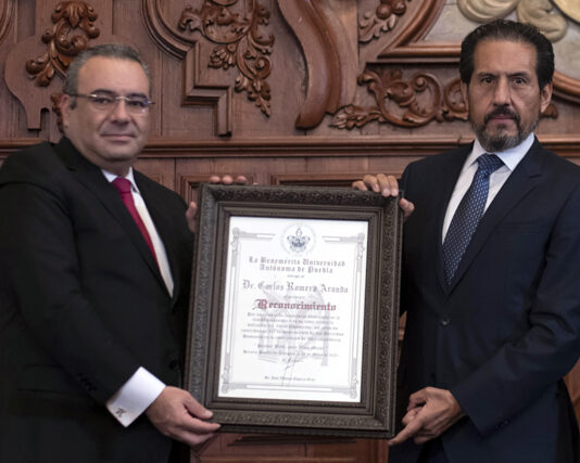 Reconoce Procurador Fiscal de la Federación a la BUAP por ser ejemplo de las reformas