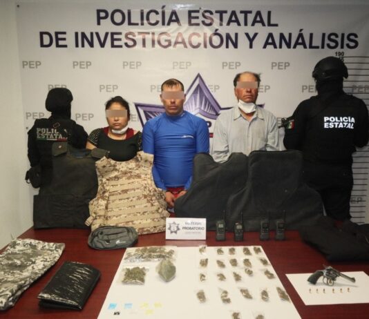 Policía Estatal captura a tres presuntos integrantes de la banda de “Los Moustros”