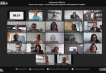 Realiza Congreso del Estado segunda mesa de trabajo del Parlamento Abierto: “Hacia una nueva Ley de Educación Superior del Estado de Puebla”