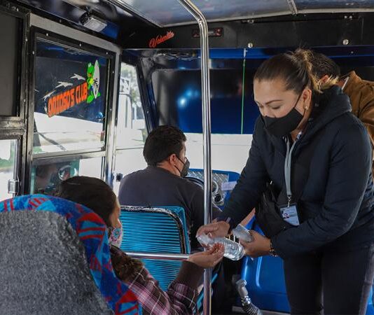 Supervisa SMT 238 unidades de transporte público de la capital
