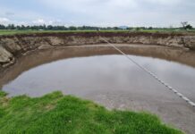 Trabajan investigadores del IPN con gobierno de Puebla para conocer origen del socavón