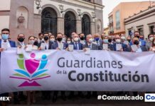 Anuncian COPARMEX y OSC Observatorio, alerta constitucional y convocatoria para ser GUARDIANES de la Constitución