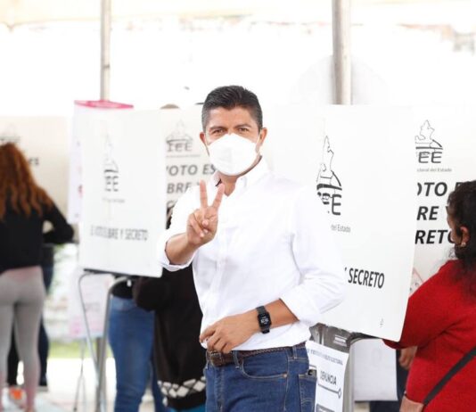 Gana Eduardo Rivera la Presidencia Municipal de Puebla.