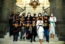 Ayuntamiento de Puebla de Puebla reconoce al Talento Poblano de Karate DO Virtual.