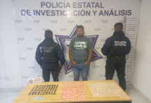 Detiene Policía Estatal a presunto asaltante de transporte de carga
