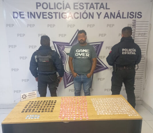 Detiene Policía Estatal a presunto asaltante de transporte de carga