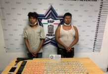 Captura Policía Estatal a dos presuntos narcomenudistas