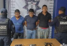 Captura Policía Estatal a presuntos asaltantes en carreteras
