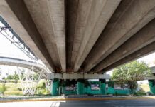 Puente vehicular en Las Torres y Atlixcáyotl no presenta daño estructural: Infraestructura