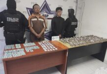 Captura Policía Estatal a dos personas en posesión de casi mil pastillas psicotrópicas