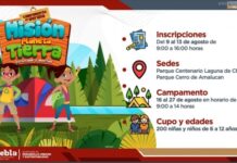 Ayuntamiento de Puebla invita a participar en el campamento de verano “MISIÓN PLANETA TIERRA”.