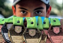 Prosigue nadador poblano preparación rumbo a Juegos Olímpicos de París 2024