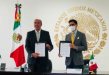 SRE firma convenio de colaboración con el Órgano Administrativo Desconcentrado de Prevención y Readaptación Social de la SSPC