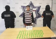 Detiene Policía Estatal a presunta narcomenudista