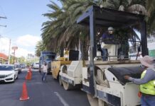 Inicia Secretaría de Infraestructura rehabilitación de Recta a Cholula