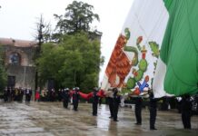 Ayuntamiento de Puebla inicia actividades del mes patrio.