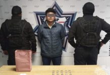 Detiene SSP a presunto distribuidor de droga