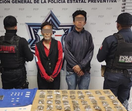 Detiene Policía Estatal a presuntos narcomenudistas de “El Chupón”