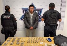 Con más de 100 dosis de droga, SSP detiene a presunto narcovendedor