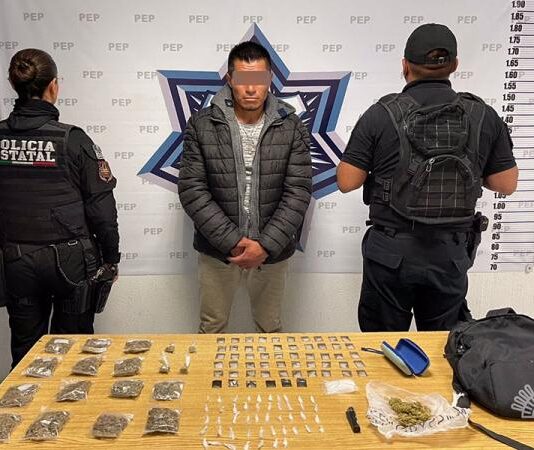 Con más de 100 dosis de droga, SSP detiene a presunto narcovendedor