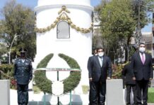 Se celebra en Puebla el 220 aniversario de la Consumación e la Independencia de México.