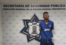 En posesión de un arma de fuego, Policía Estatal captura a un hombre