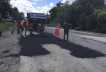 Bachea Secretaría de Infraestructura carretera Texmelucan-Atzompa