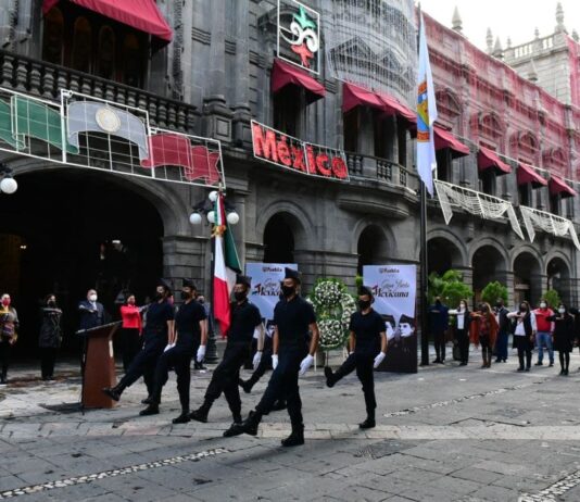 Ayuntamiento de Puebla conmemora gesta heroica de la defensa del Castillo de Chapultepec