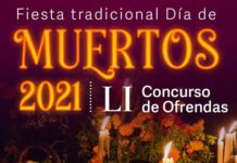 Emite Cultura convocatoria “LI Concurso de Altares y Ofrendas a los Muertos”.