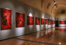 Inaugura Cultura exposición “Los 43 y el dolor a través del arte”