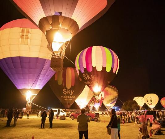Registra primer festival del globo afluencia de más de 15 mil personas