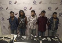 Captura Policía Estatal a cinco presuntos integrantes de la banda de “El Gallo”