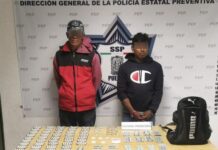 Detiene Policía Estatal a dos presuntos integrantes de la banda “Los Oropeza”