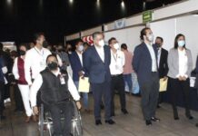 Acuden mil 400 personas a Feria de Empleo Puebla