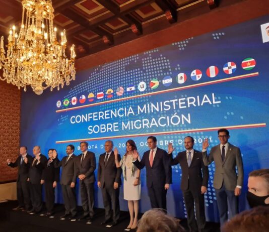 México destaca la cooperación para el desarrollo como esencial en la Reunión Ministerial sobre Migración en Bogotá