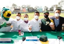 Ayuntamiento de Puebla y Pericos firman convenio de colaboración para favorecer a la niñez y las mujeres a través del deporte.