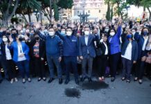 Eduardo Rivera Pérez exhorta a trabajadores sindicalizados a hacer un gran equipo por Puebla.