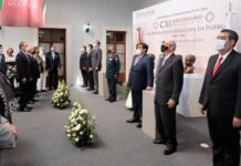 Encabeza Barbosa Huerta Ceremonia por el 111 Aniversario del Inicio de la Revolución Mexicana en Puebla