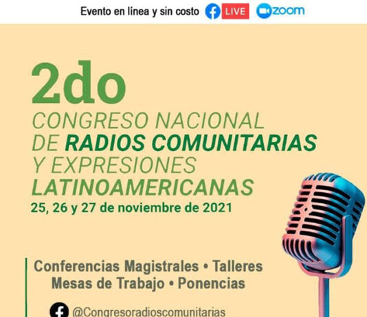 Segundo Congreso Nacional de Radios Comunitarias y Expresiones Latinoamericanas