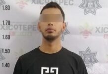 En posesión de aparente droga, policías estatales y municipales detienen a dos colombianos