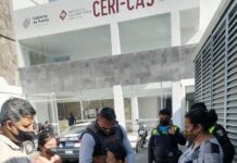 SSPTM auxilia a niño extraviado en el tianguis de Texmelucan.