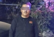Por presunta posesión ilegal de arma, Policía Estatal detiene a dos hombres