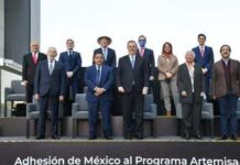 México se adhiere al Programa Artemisa de la NASA, que llevara mujer y hombre a la Luna.