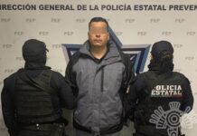 Detiene Policía Estatal a hombre por presunta usurpación de funciones.