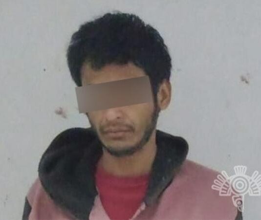 Detiene Policía Estatal a presunto ladrón de vías ferroviarias.