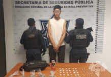 Detiene Policía Estatal a presunto narcovendedor