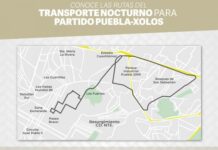 Con transporte nocturno, gobierno de Puebla garantizará movilidad al término del Puebla-Xolos