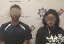 En posesión de aparente droga, Policía Estatal detiene a dos personas