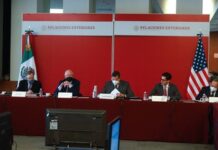 Se inicia de manera formal el Grupo Binacional contra Trafico de Armas.