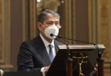 Comparece ante el Pleno de la LXI Legislatura el titular de la Fiscalía General del Estado.